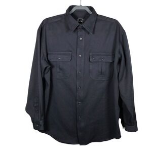The North Face Shirt Men's Large CPO‎ Vintage 90's Button Up Military Workwear